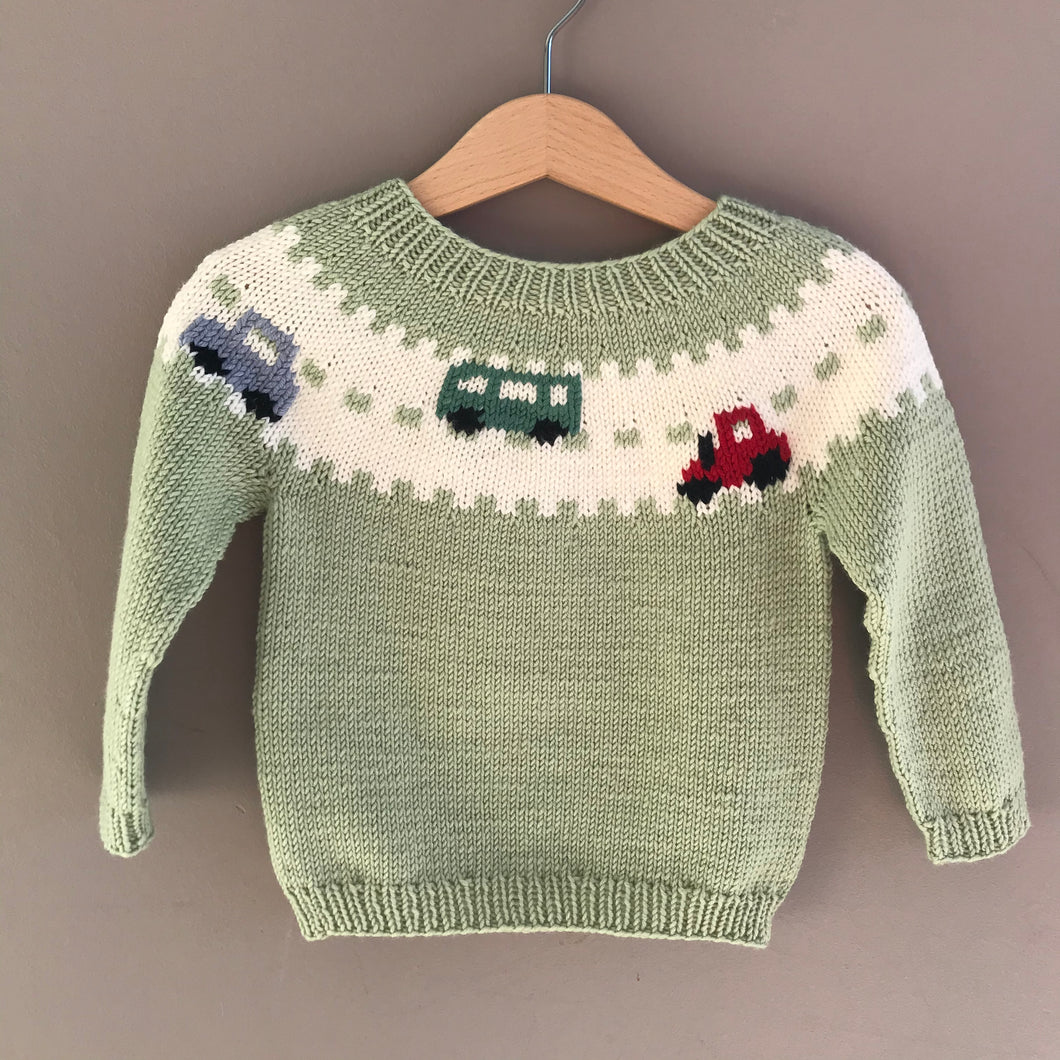 Car Track Sweater